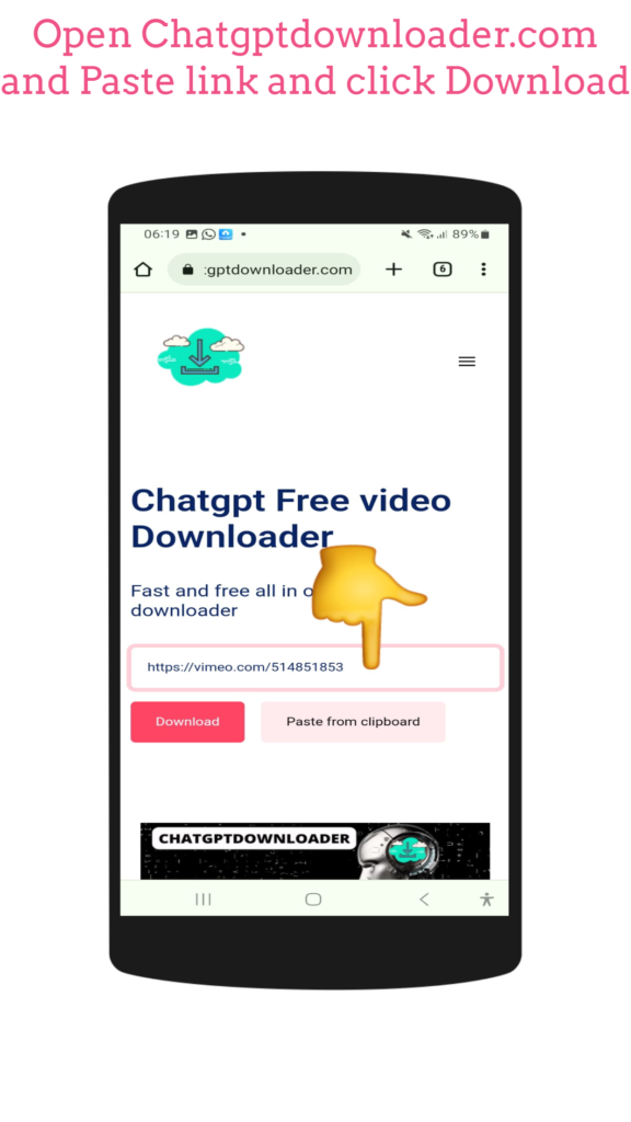 Streamable video Downloader - Chatgpt Video Downloader Ai